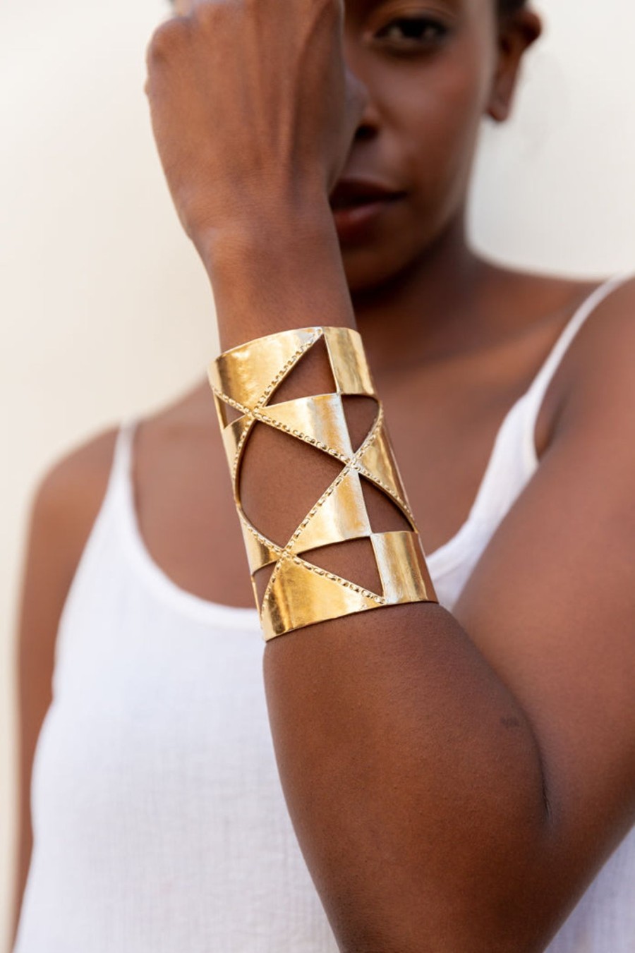 Bracelets Nina Berenato Jewelry | Oberlin Square Cuff