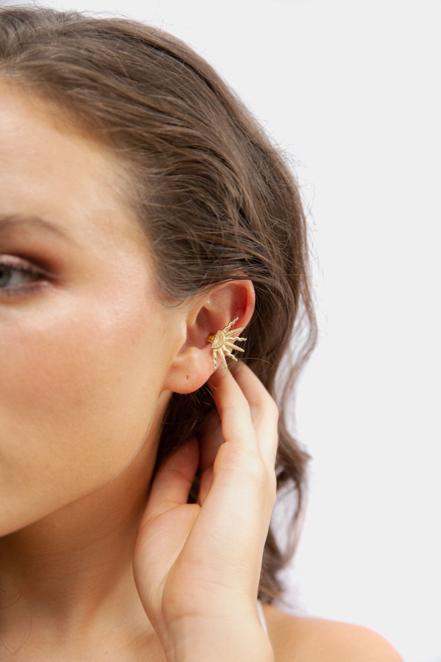 Ear Cuffs Nina Berenato Jewelry | Sunbeam Ear Cuff