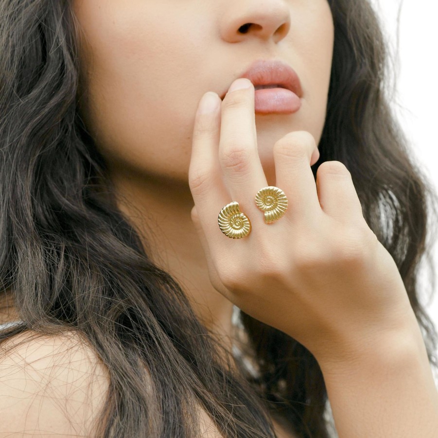 Rings Nina Berenato Jewelry | Solar Fossil Ring