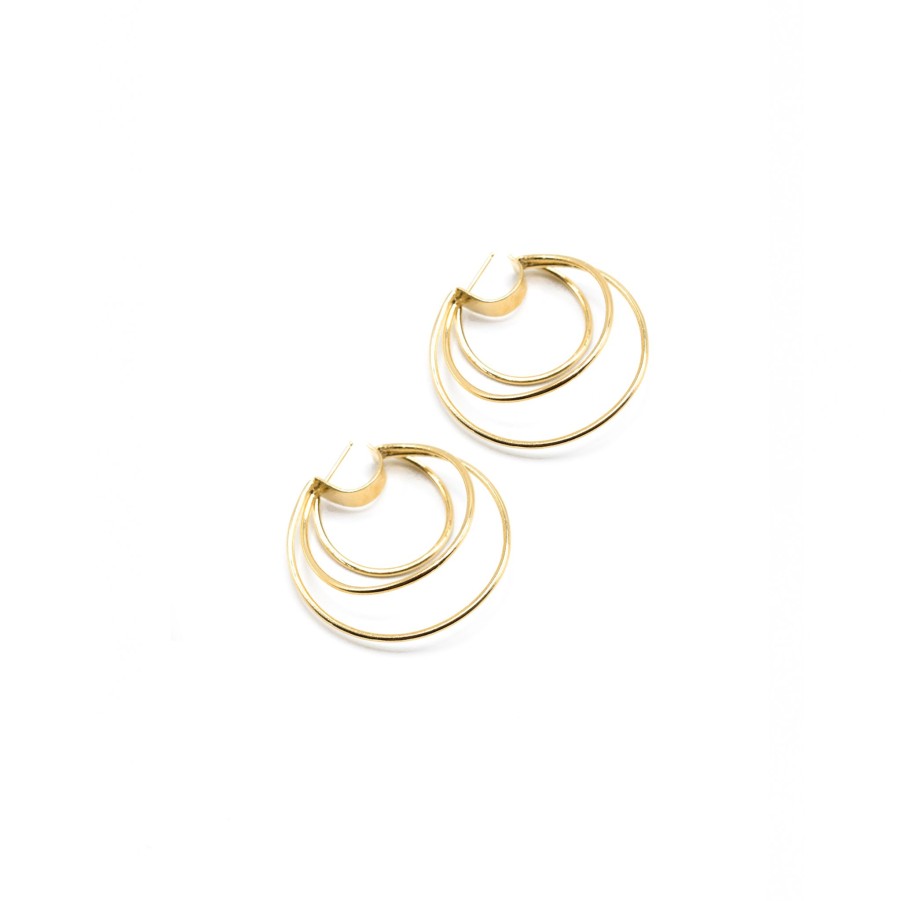 Earrings Nina Berenato Jewelry | Rebel Hoop Earring