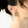 Earrings JinMao | Aura Huggie Two Toned