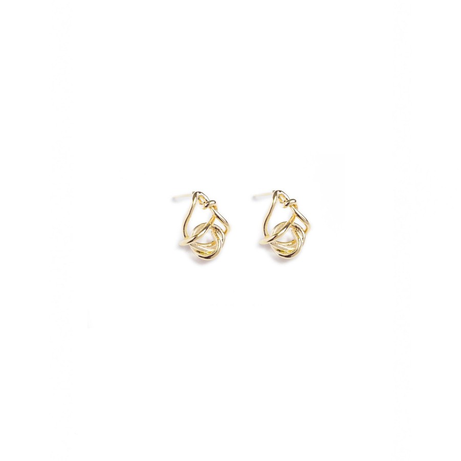 Earrings Nina Berenato Jewelry | Imperfect Knot Earring