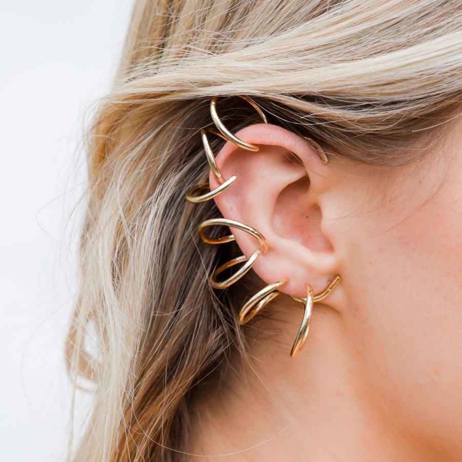 Ear Cuffs Nina Berenato Jewelry | Rebel Ear Cuff