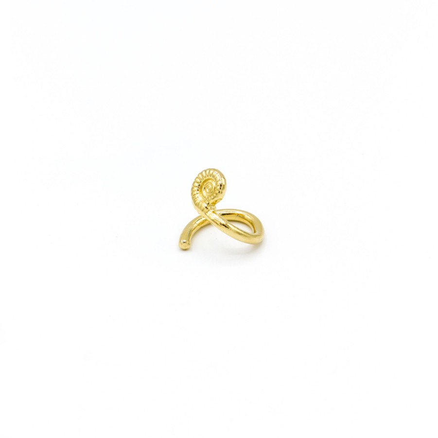 Rings Nina Berenato Jewelry | Ammonite Fossil Nail Ring