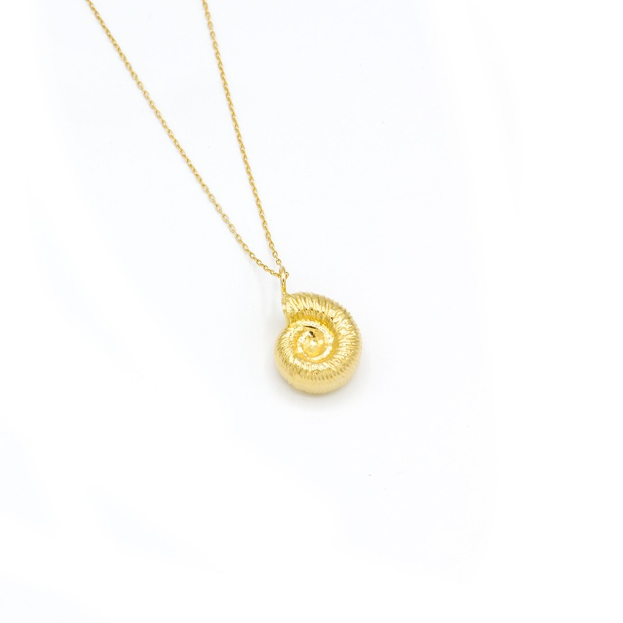 Necklaces Nina Berenato Jewelry | Ammonite Fossil Necklace