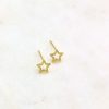 Earrings Nina Berenato Jewelry | Star Stud Earrings Yellow Gold