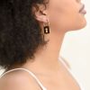 Earrings Nina Berenato Jewelry | Large Lock Earring