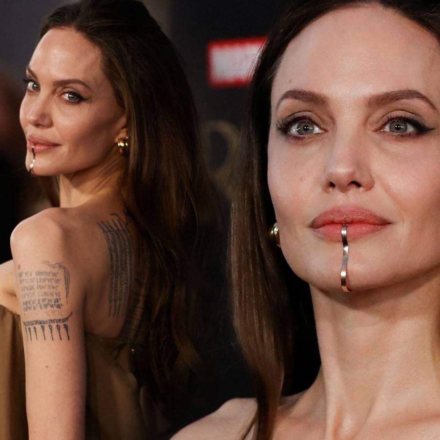 Ear Cuffs Nina Berenato Jewelry | Angelina Jolie Lip To Chin Cuff