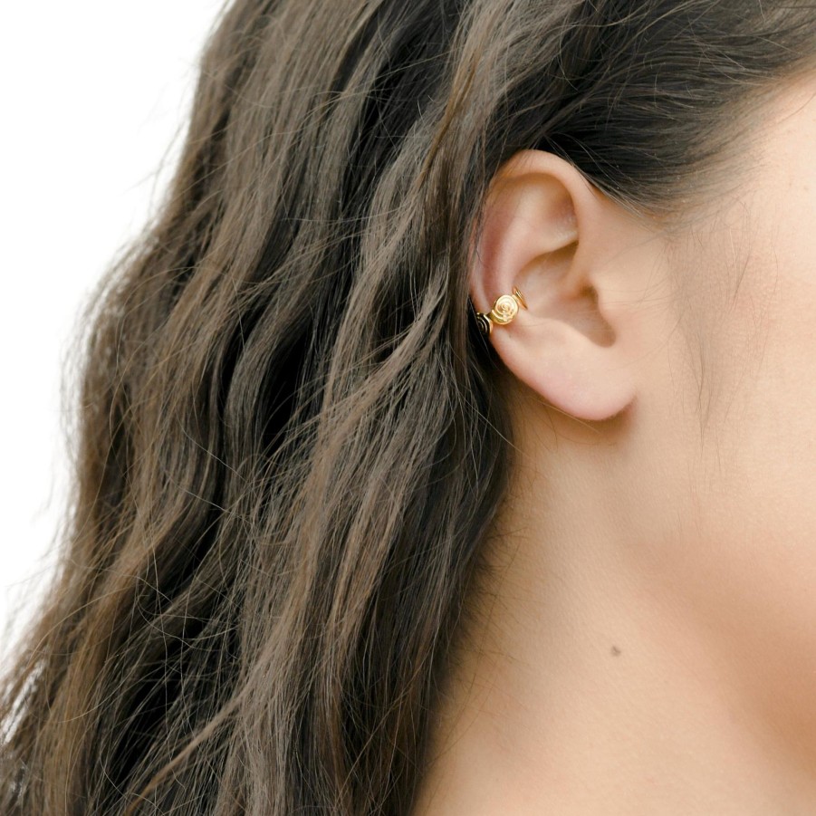 Earrings Nina Berenato Jewelry | Spiral Ear Cuff