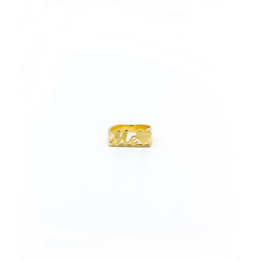 Rings Nina Berenato Jewelry | I Choose Me Nameplate Ring