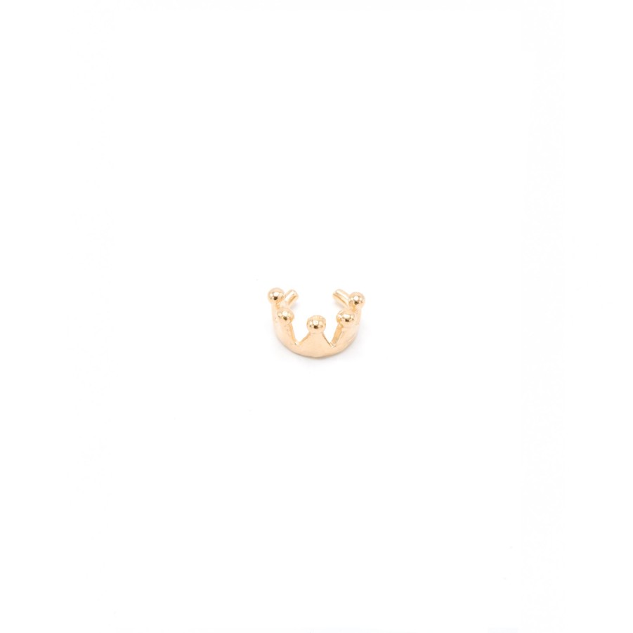 Ear Cuffs Nina Berenato Jewelry | Mini Crown Ear Cuff