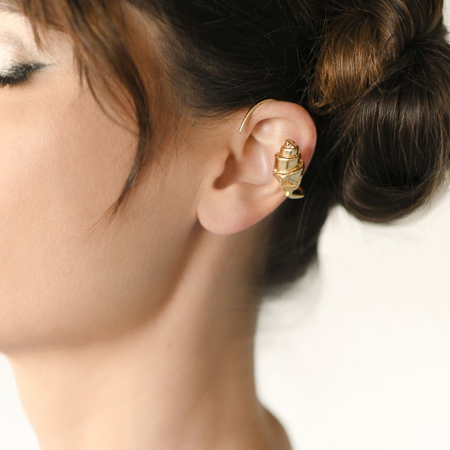 Ear Cuffs Nina Berenato Jewelry | Mineral Ear Cuff