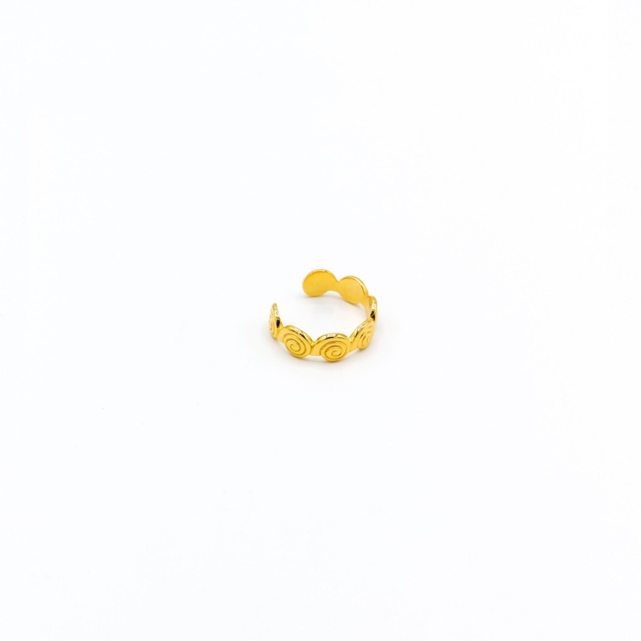 Rings Nina Berenato Jewelry | Spiral Midi Ring