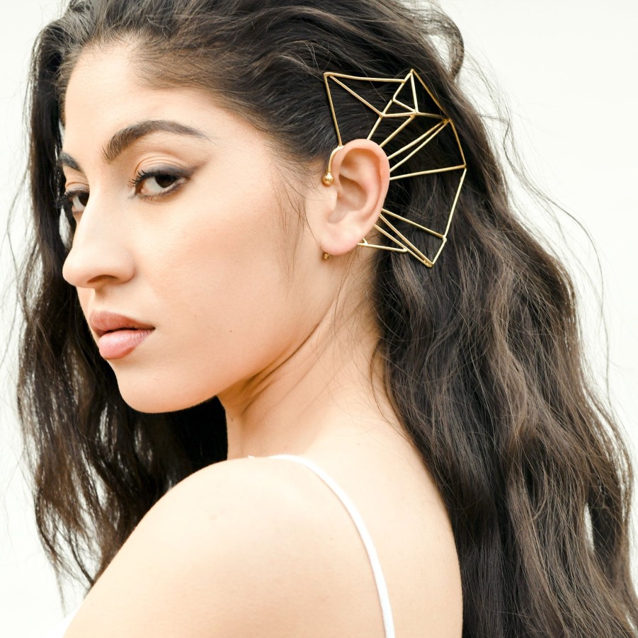 Earrings Nina Berenato Jewelry | Matrix Ear Cuff